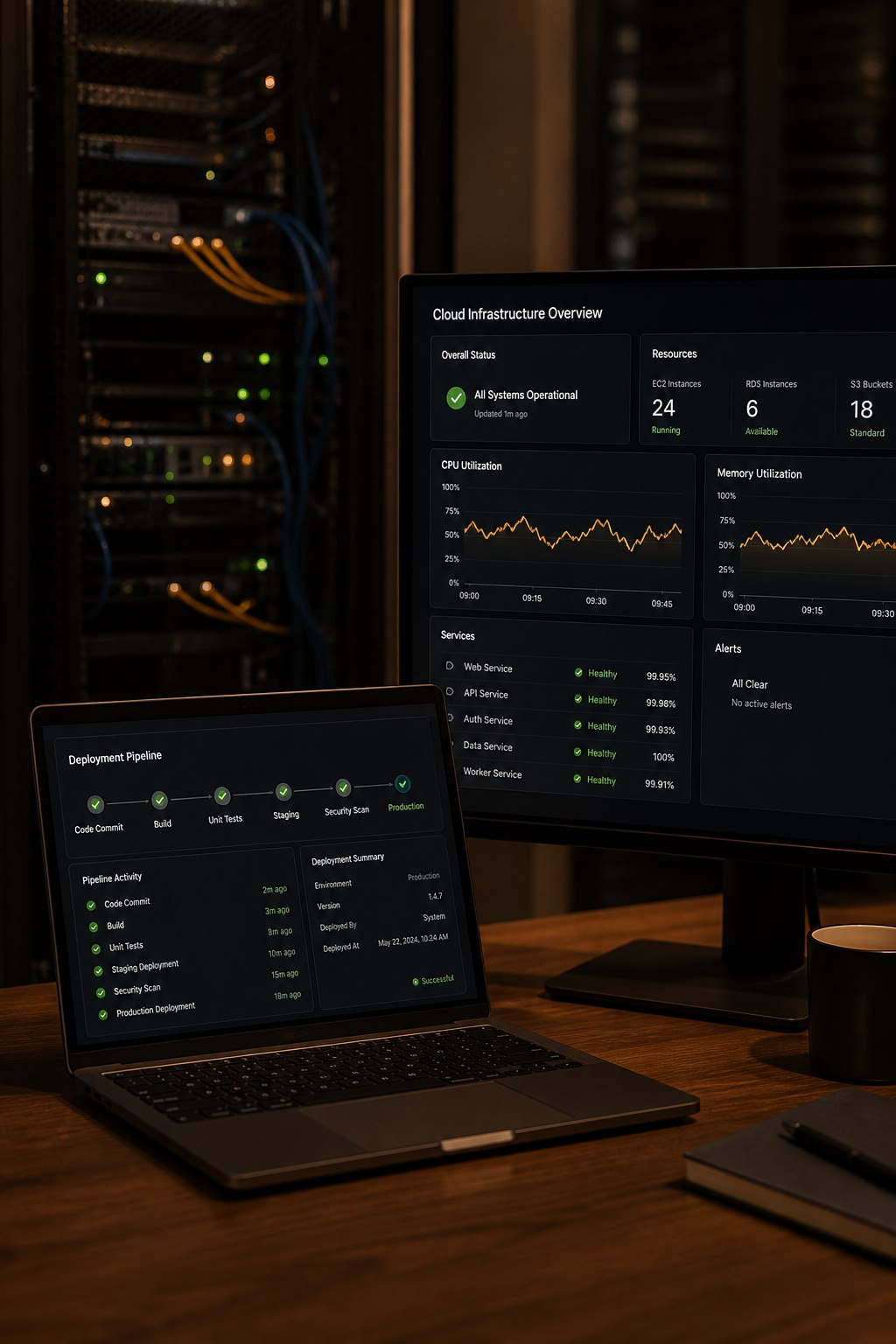 Cloud infrastructure for fast and reliable web platforms | CoreTechSoft