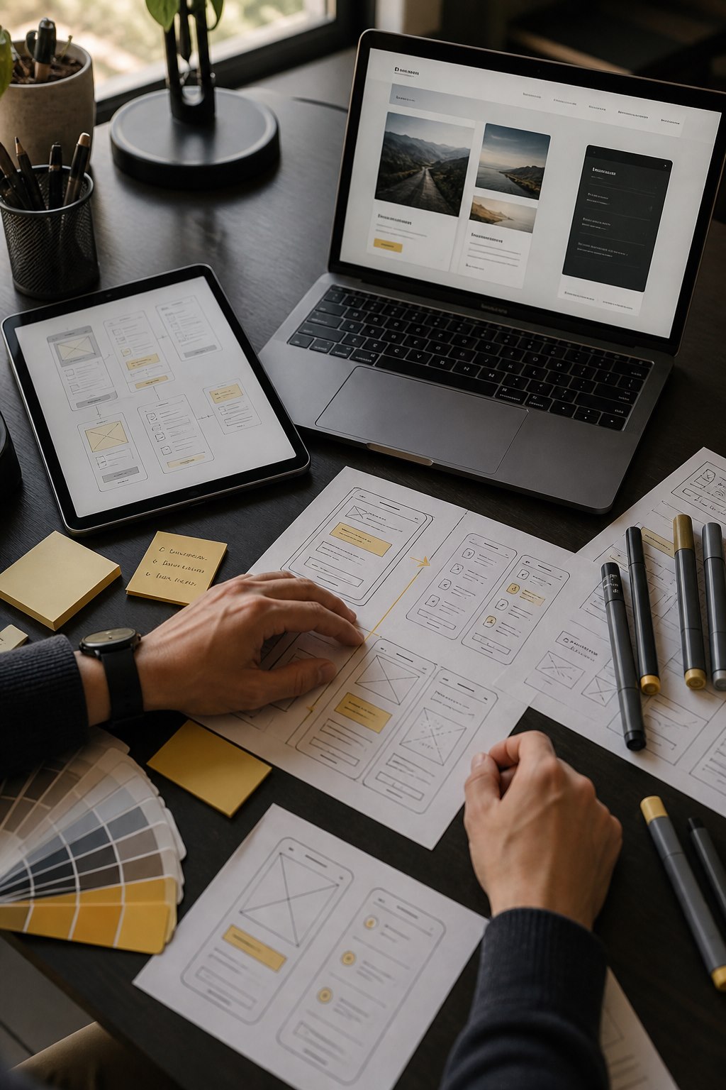 UI and UX design for conversion-focused websites | CoreTechSoft