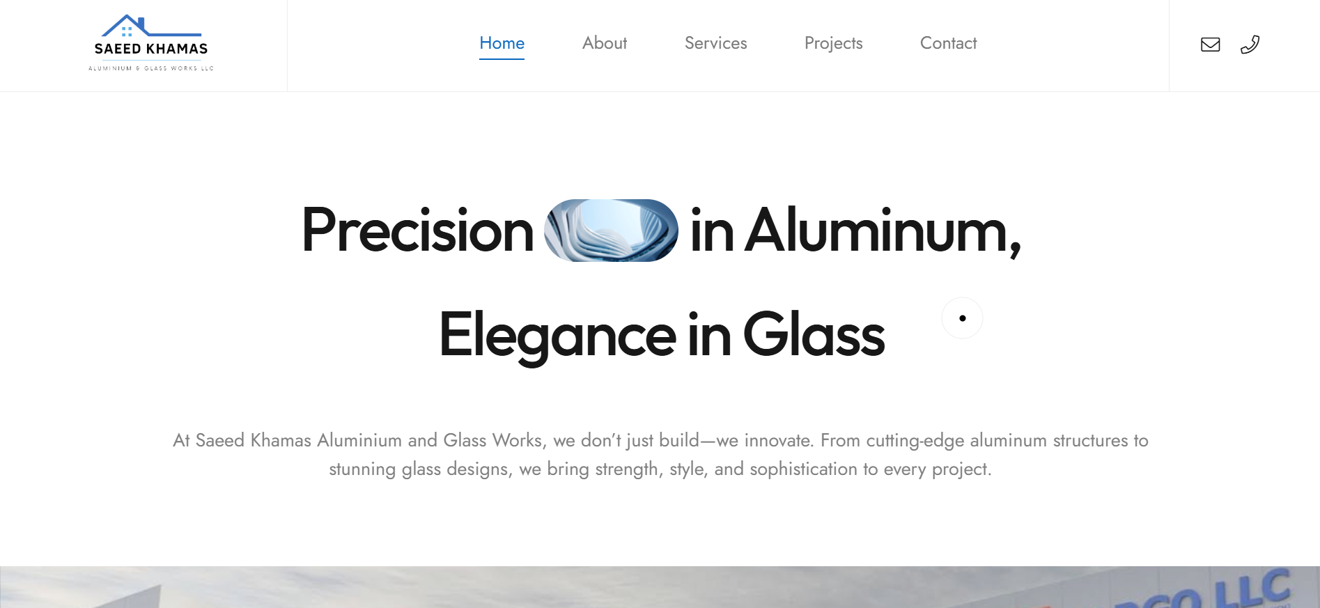 Saeed Khamas business website case study preview | CoreTechSoft
