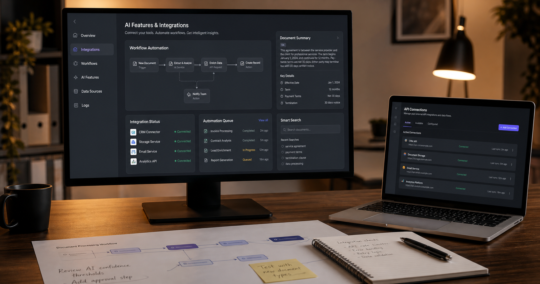 AI automation and integration service preview | CoreTechSoft